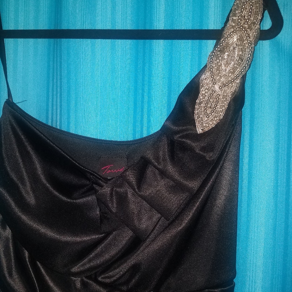 Torrid one shoulder gown/dress